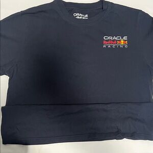 Oracle Red Bull Racing Navy Blue Men's Short Sleeve Tee